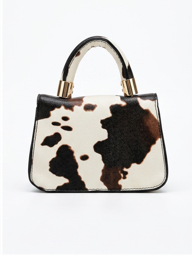 Cow Print Mini Bag