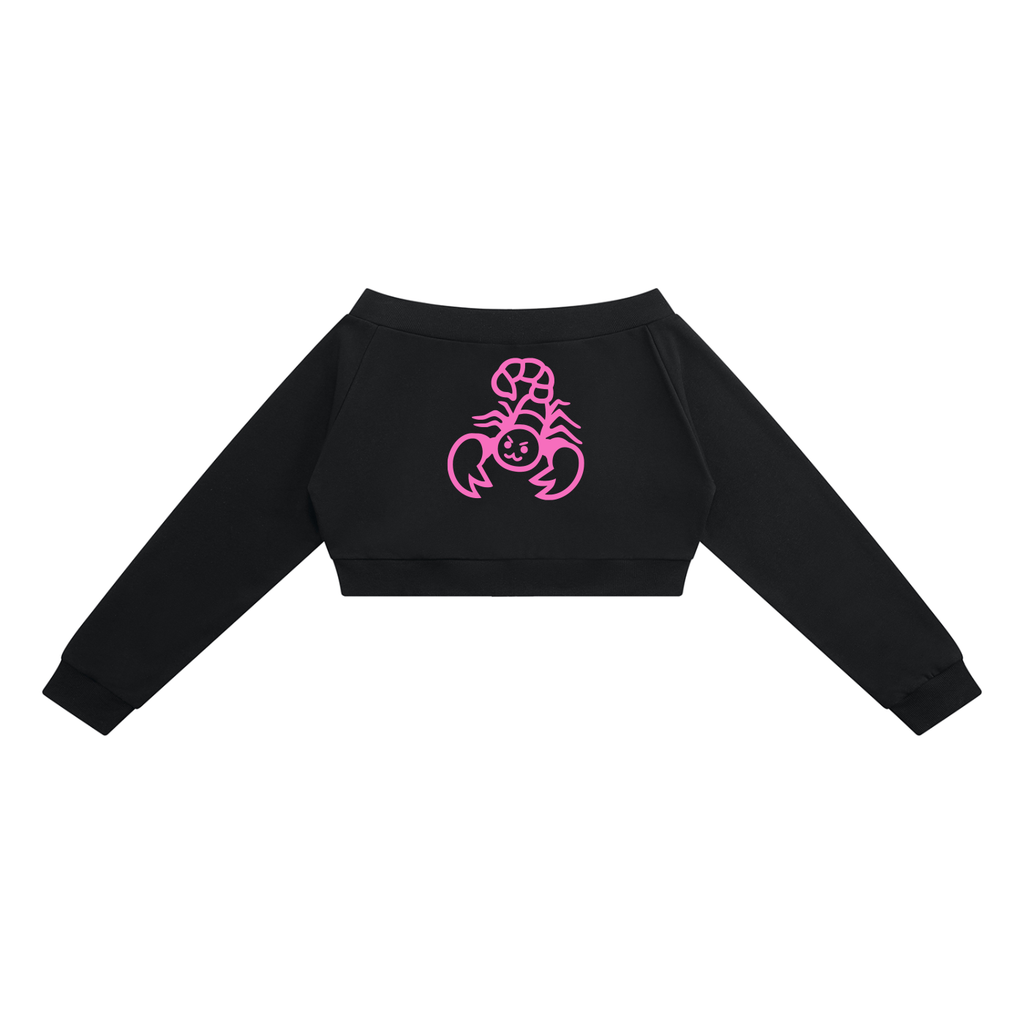 Low Stinger Off-Shoulder Hoodie
