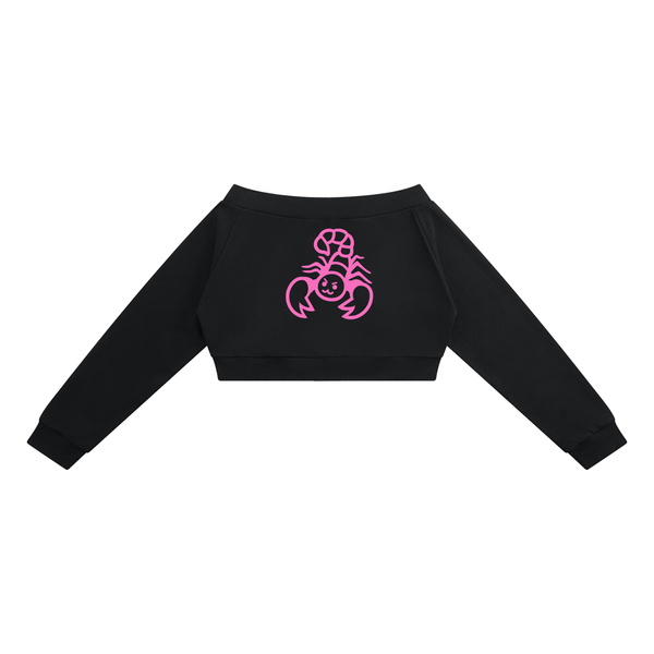 Low Stinger Off-Shoulder Hoodie